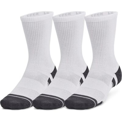 Under Armour, Unisex, Sportsocken, NOS UA Performance Tech 3pk Cr White M (36.50 - 42), Weiss Under Armour, Unisex, Sportsocken, NOS UA Performance Tech 3pk Cr White M (36.50 - 42), Weiss