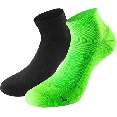 Lenz, Unisex, Sportsocken, Running 3.0 (39 - 41), Grün, Schwarz Lenz, Unisex, Sportsocken, Running 3.0 (39 - 41), Grün, Schwarz