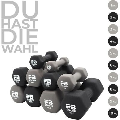 Perform Better, Hanteln, (1 x 2 kg) Perform Better, Hanteln, (1 x 2 kg)