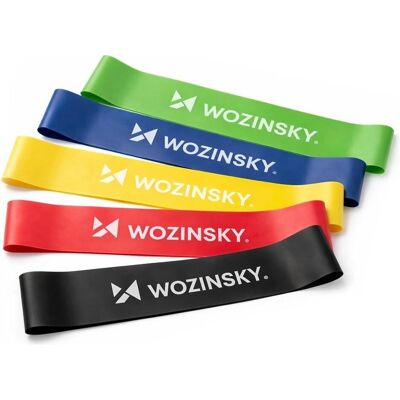 Wozinsky, Fitnessband, (0.60 m, Leicht, Mittel, Stark) Wozinsky, Fitnessband, (0.60 m, Leicht, Mittel, Stark)