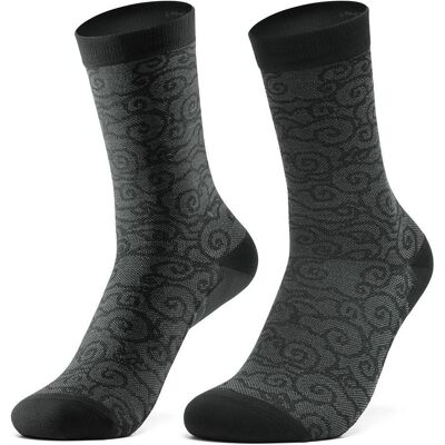 Rockbros, Sportsocken, Skarpetki kolarskie 490025001 ROAD TO SKY 36-38 cm - czarne (36 - 38), Schwarz Rockbros, Sportsocken, Skarpetki kolarskie 490025001 ROAD TO SKY 36-38 cm - czarne (36 - 38), Schwarz