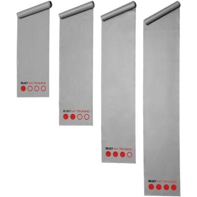 Select Fitnessband, (1.20 m, Leicht, Mittel, Stark) Select Fitnessband, (1.20 m, Leicht, Mittel, Stark)