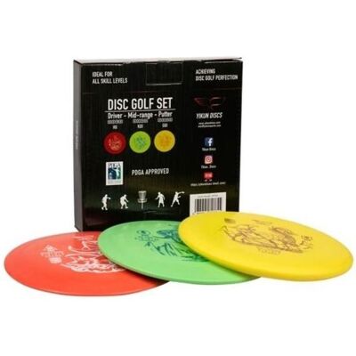 Asg Disc Golf Set 3-pack Asg Disc Golf Set 3-pack