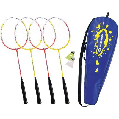 Schildkröt 4-Spieler Badmintonset - Freizeit, Blau Schildkröt 4-Spieler Badmintonset - Freizeit, Blau