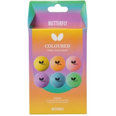Butterfly, Tischtennisball, (6 Stk.) Butterfly, Tischtennisball, (6 Stk.)