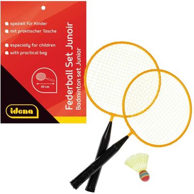 Idena Badminton-Set Junior - Badminton-Set Junior gelb/schwarz Idena Badminton-Set Junior - Badminton-Set Junior gelb/schwarz