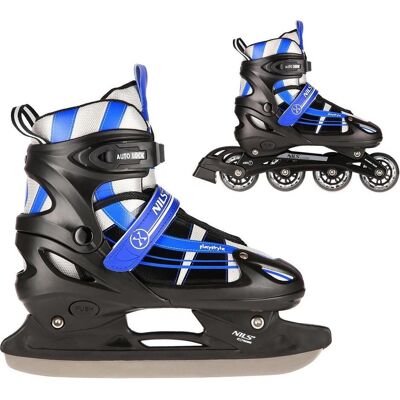 NILS Extreme - NH18366A - Schwarz-Blau - 2v1 - Inline skates NILS Extreme - NH18366A - Schwarz-Blau - 2v1 - Inline skates