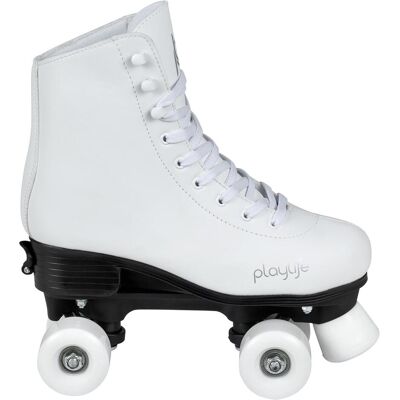 PLAYLIFE Klassische weiße verstellbare Inlineskates - Kinderskates PLAYLIFE Klassische weiße verstellbare Inlineskates - Kinderskates