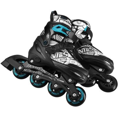 Nils, Jungen, Rollschuhe, Extreme NH10907 4w1 ŁYŻWOROLKI Z WYM. PŁOZĄ HOKEJOWĄ TINTY ZIELONE ROZM. S(31-34) EXTREME (31, 32, 33, 34), Grün Nils, Jungen, Rollschuhe, Extreme NH10907 4w1 ŁYŻWOROLKI Z WYM. PŁOZĄ HOKEJOWĄ TINTY ZIELONE ROZM. S(31-34) EXTREME (31, 32, 33, 34), Grün