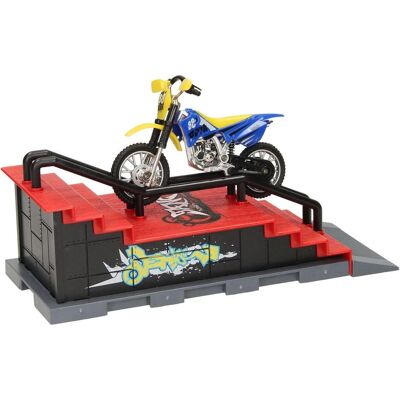 Finger-Skateboard mit Stunt-Trail Finger-Skateboard mit Stunt-Trail