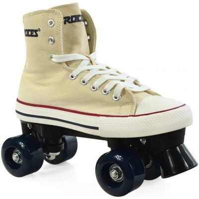 Roces, Unisex, Rollschuhe, Chuck Classic Roller Creme Rollschuhe (37), Beige Roces, Unisex, Rollschuhe, Chuck Classic Roller Creme Rollschuhe (37), Beige
