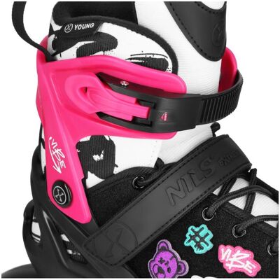 Nils, Mädchen, Rollschuhe, NA2053A ŁYŻWOROLKI VIBE RÓŻOWE ROZM. S(33-36) EXTREME (S), Pink Nils, Mädchen, Rollschuhe, NA2053A ŁYŻWOROLKI VIBE RÓŻOWE ROZM. S(33-36) EXTREME (S), Pink