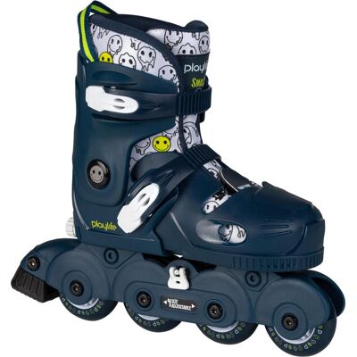Playlife Smile Jungen Inlineskates - Verstellbar, Blau, Größe 34-37 Playlife Smile Jungen Inlineskates - Verstellbar, Blau, Größe 34-37