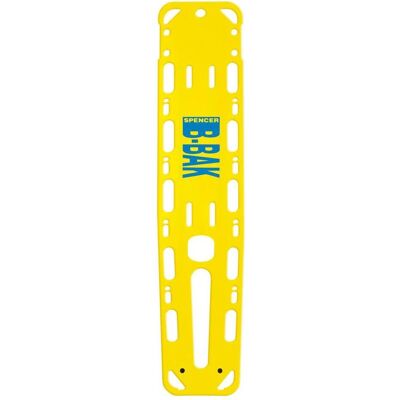 Spencer - Spineboard B-Bak Max mit Pins - Gelb - Rettungsbrett Spencer - Spineboard B-Bak Max mit Pins - Gelb - Rettungsbrett