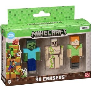 HP Minecraft 3D Radierer - 3er Pack HP Minecraft 3D Radierer - 3er Pack