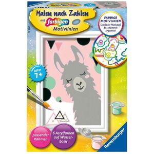 Ravensburger Malen nach Zahlen 28942 - Glückliches Lama – Kinder ab 7 Jahren Ravensburger Malen nach Zahlen 28942 - Glückliches Lama – Kinder ab 7 Jahren