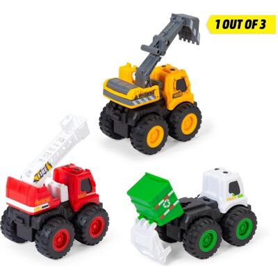 Dickie Utility Monster Trucks, 3-sort. Dickie Utility Monster Trucks, 3-sort.
