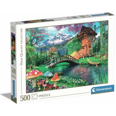Clementoni Puzzle The Old Shoe House Teilen (500 Teile) Clementoni Puzzle The Old Shoe House Teilen (500 Teile)