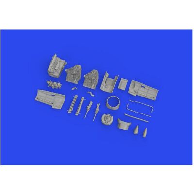 Eduard Bf 109G-6 engine PRINT 1/72 Eduard Bf 109G-6 engine PRINT 1/72
