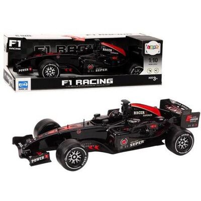 Lean Toys F1-Rennwagen mit 1:10-Antrieb, schwarz Lean Toys F1-Rennwagen mit 1:10-Antrieb, schwarz