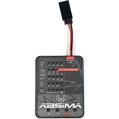 Absima Programmierkarte für V2 Brushed Regler Absima Programmierkarte für V2 Brushed Regler