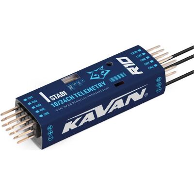 Kavan Empfänger R10 Stabi 10-Kanal Twin S.BUS Kavan Empfänger R10 Stabi 10-Kanal Twin S.BUS