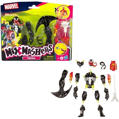 Spiderman HAS SPD Mixmashers Deluxe figure Venom 12,7 cm Spiderman HAS SPD Mixmashers Deluxe figure Venom 12,7 cm