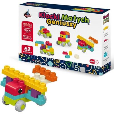 Askato Little Geniuses Weiche Blöcke, 62 Stück Askato Little Geniuses Weiche Blöcke, 62 Stück