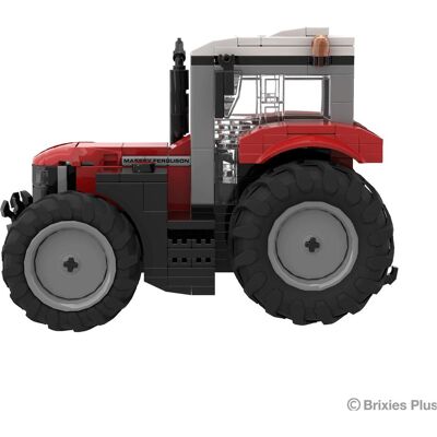 Brixies Plus Massey Ferguson 6S - 1:32 Brixies Plus Massey Ferguson 6S - 1:32