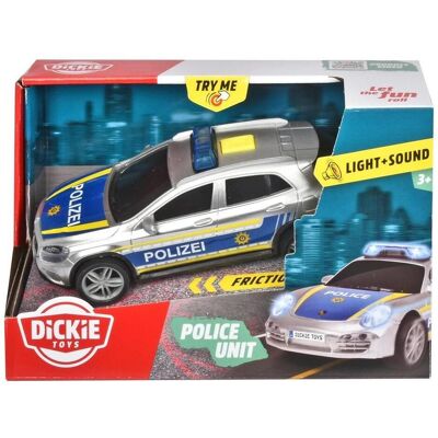 Dickie Polizei Friktionsfahrzeug - Polizeiauto Dickie Polizei Friktionsfahrzeug - Polizeiauto