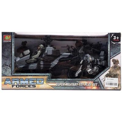 Adar Militärfahrzeuge mit einem Soldaten 33x16x12cm Adar Militärfahrzeuge mit einem Soldaten 33x16x12cm