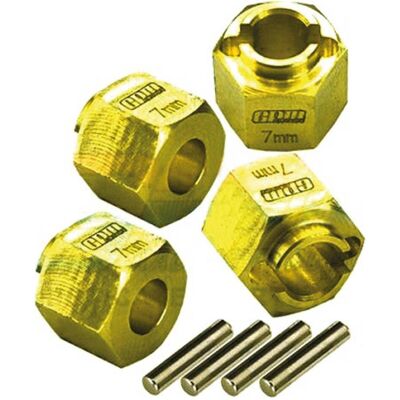 GPM Radmitnehmer Messing 7mm (+1.5mm) (4) TRX-4M GPM Radmitnehmer Messing 7mm (+1.5mm) (4) TRX-4M
