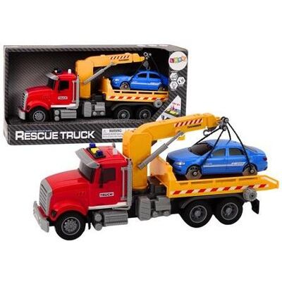 Lean Toys Abschleppwagen mit Kran Lean Toys Abschleppwagen mit Kran
