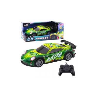 Lean Toys Ferngesteuertes Rc-Rennauto Leuchtendes Gehäuse Grün Lean Toys Ferngesteuertes Rc-Rennauto Leuchtendes Gehäuse Grün