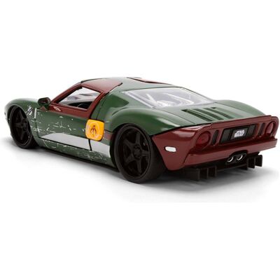 Jada Star Wars Boba Fett 2005 Ford GT 1:24 Jada Star Wars Boba Fett 2005 Ford GT 1:24