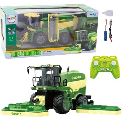 Lean Toys Ferngesteuerter Mähdrescher Lean Toys Ferngesteuerter Mähdrescher