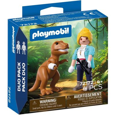 Playmobil DuoPack T-Rex mit Forscherin Playmobil DuoPack T-Rex mit Forscherin