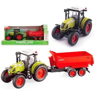Teka Traktor mit Anhänger, Licht und Sound Teka Traktor mit Anhänger, Licht und Sound