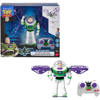 Pixar Disney und Toy Story 5 fliegende Actionfigur Buzz Lightyear Hi-Tech Edition mit Fernsteuerung Pixar Disney und Toy Story 5 fliegende Actionfigur Buzz Lightyear Hi-Tech Edition mit Fernsteuerung