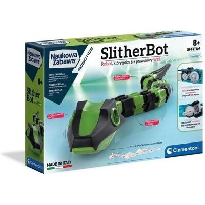 Clementoni Klementonio robotų interaktywny SlitherBot Clementoni Klementonio robotų interaktywny SlitherBot