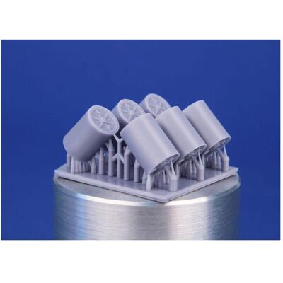 CMK German DM II Depth Charges (6 pcs.) for KFK and other ships for Special Navy kit CMK German DM II Depth Charges (6 pcs.) for KFK and other ships for Special Navy kit