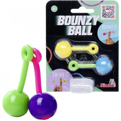 Simba Bounzyball Doppelpack, 3-sort. Simba Bounzyball Doppelpack, 3-sort.