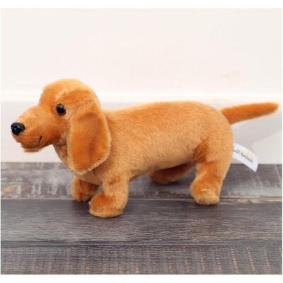 Lean Toys Lean Plüsch Maskottchen Umarmungen Hund Dackel Hellbraun 25Cm (25 cm) Lean Toys Lean Plüsch Maskottchen Umarmungen Hund Dackel Hellbraun 25Cm (25 cm)