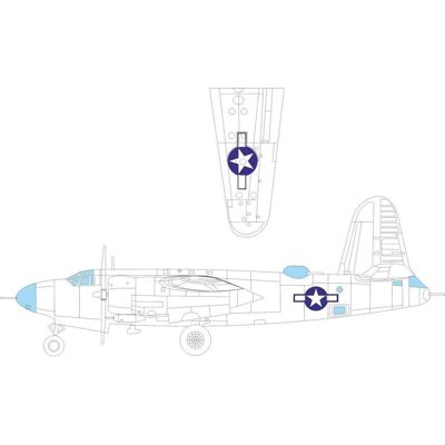 Eduard B-26B Marauder national insignia ICM Eduard B-26B Marauder national insignia ICM