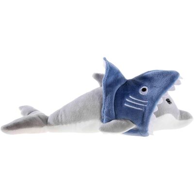 Heunec 760165 - WANNABE Delfin Finley im Haikostüm, Plüschtier, 32cm (16 cm) Heunec 760165 - WANNABE Delfin Finley im Haikostüm, Plüschtier, 32cm (16 cm)
