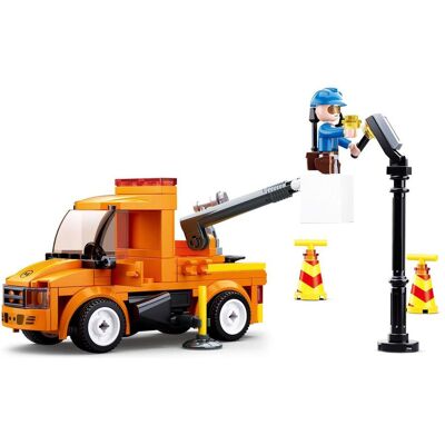 Sluban M38-B0781d - Stadstädfahrzeug - Baustein-Set Sluban M38-B0781d - Stadstädfahrzeug - Baustein-Set