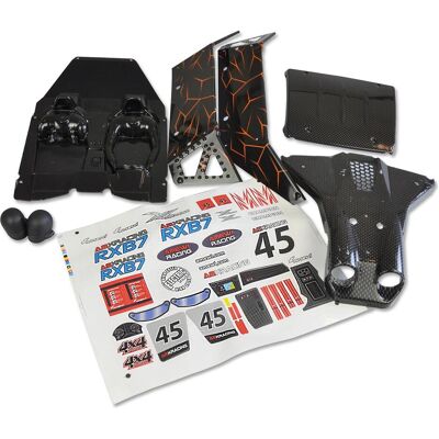 Amewi Karosserieteile RXB7 Schwarz 1:7 Amewi Karosserieteile RXB7 Schwarz 1:7