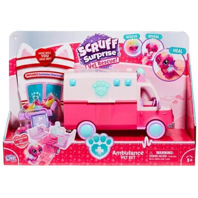 Moose Little Rescue Scruff-a-luvs Ambulance Playset Moose Little Rescue Scruff-a-luvs Ambulance Playset