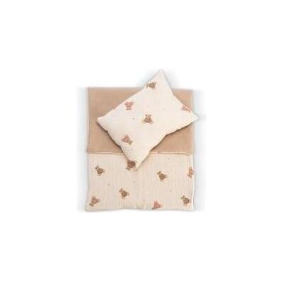 Asi Teddybär-Bettwäsche für Puppenbetten bis zu 46 cm Asi Teddybär-Bettwäsche für Puppenbetten bis zu 46 cm