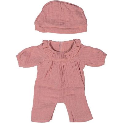 Miniland Püppchen Schlafanzug Set Rosa - 38cm - Puppenbekleidung Miniland Püppchen Schlafanzug Set Rosa - 38cm - Puppenbekleidung